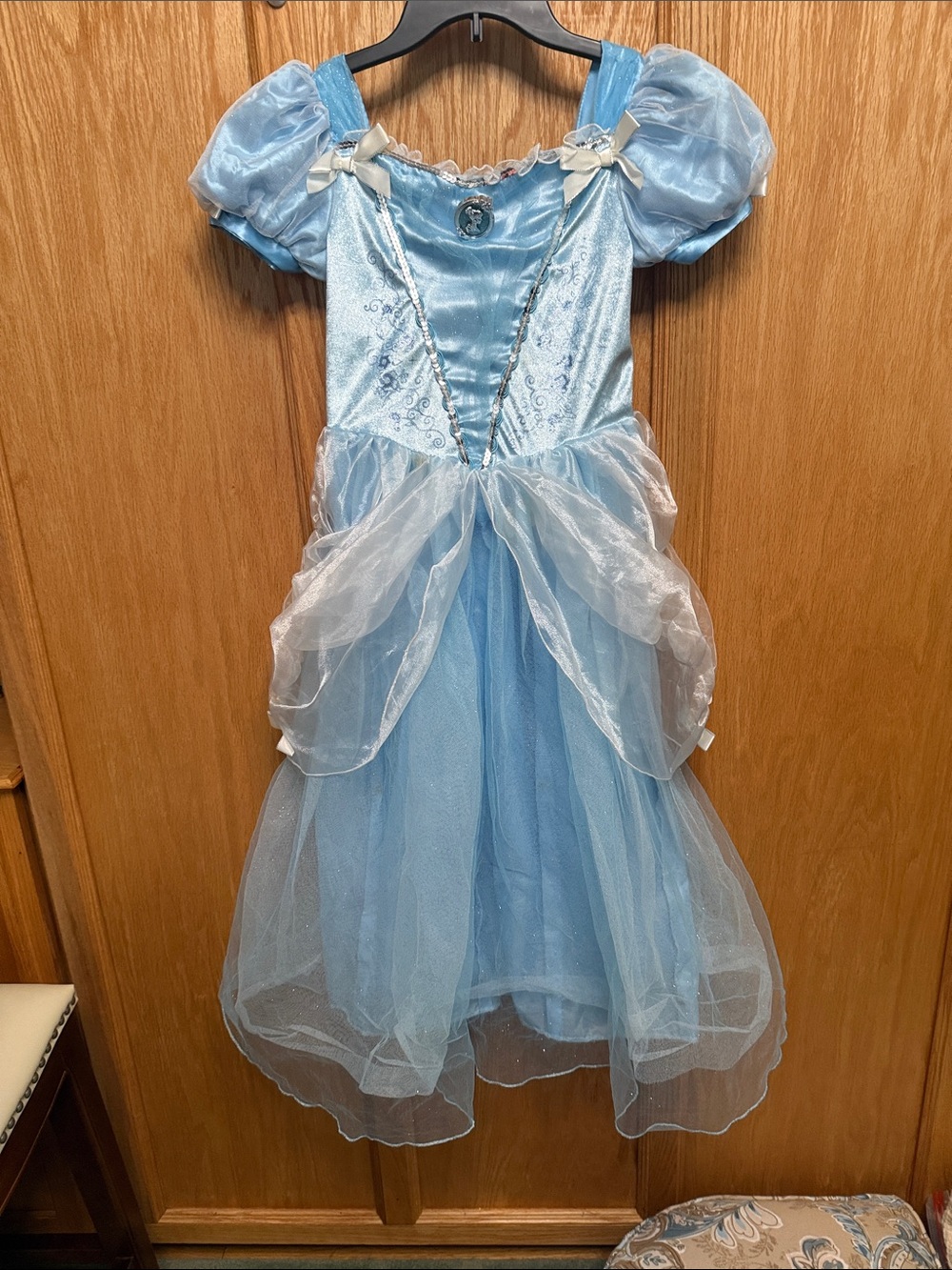 Disney Light Blue Cinderella Princess Dress Costume